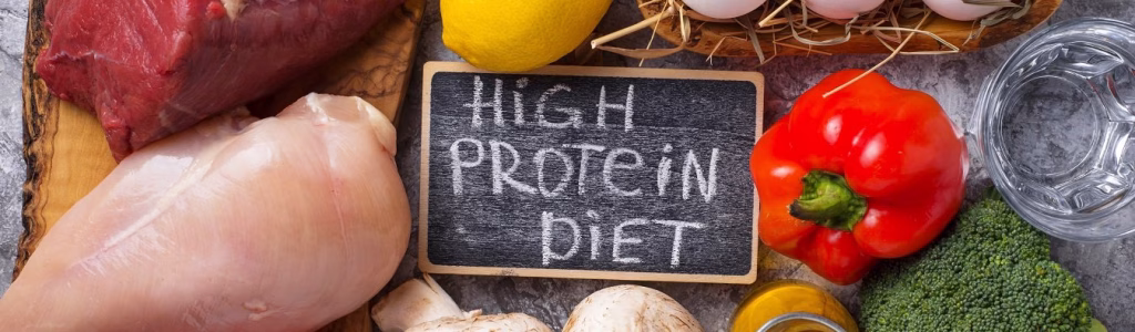 وجبة غنية بالبروتين العالي الجودة ضمن رجيم البروتين