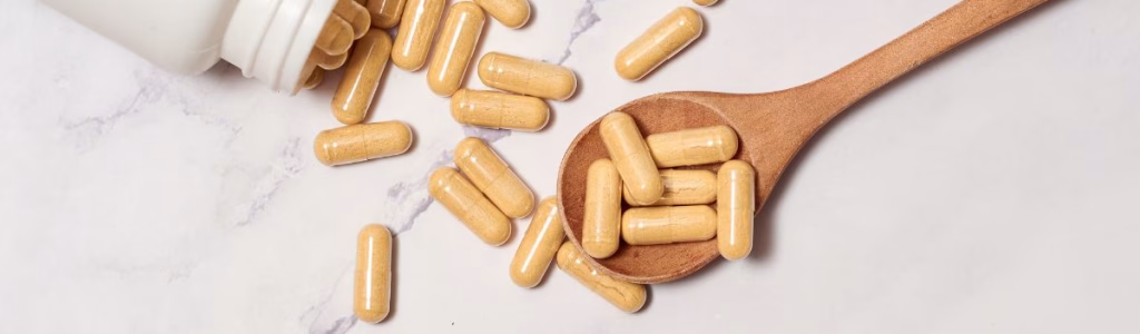 مجموعة من أقراص و حبوب البروبيوتيك المفيدة للقولون