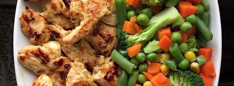 وصفة دجاج مشوي دايت للغداء