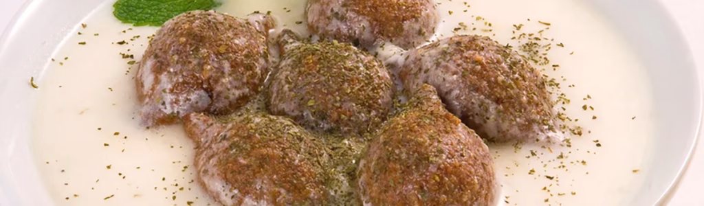 طريقة عمل كبة بلبن